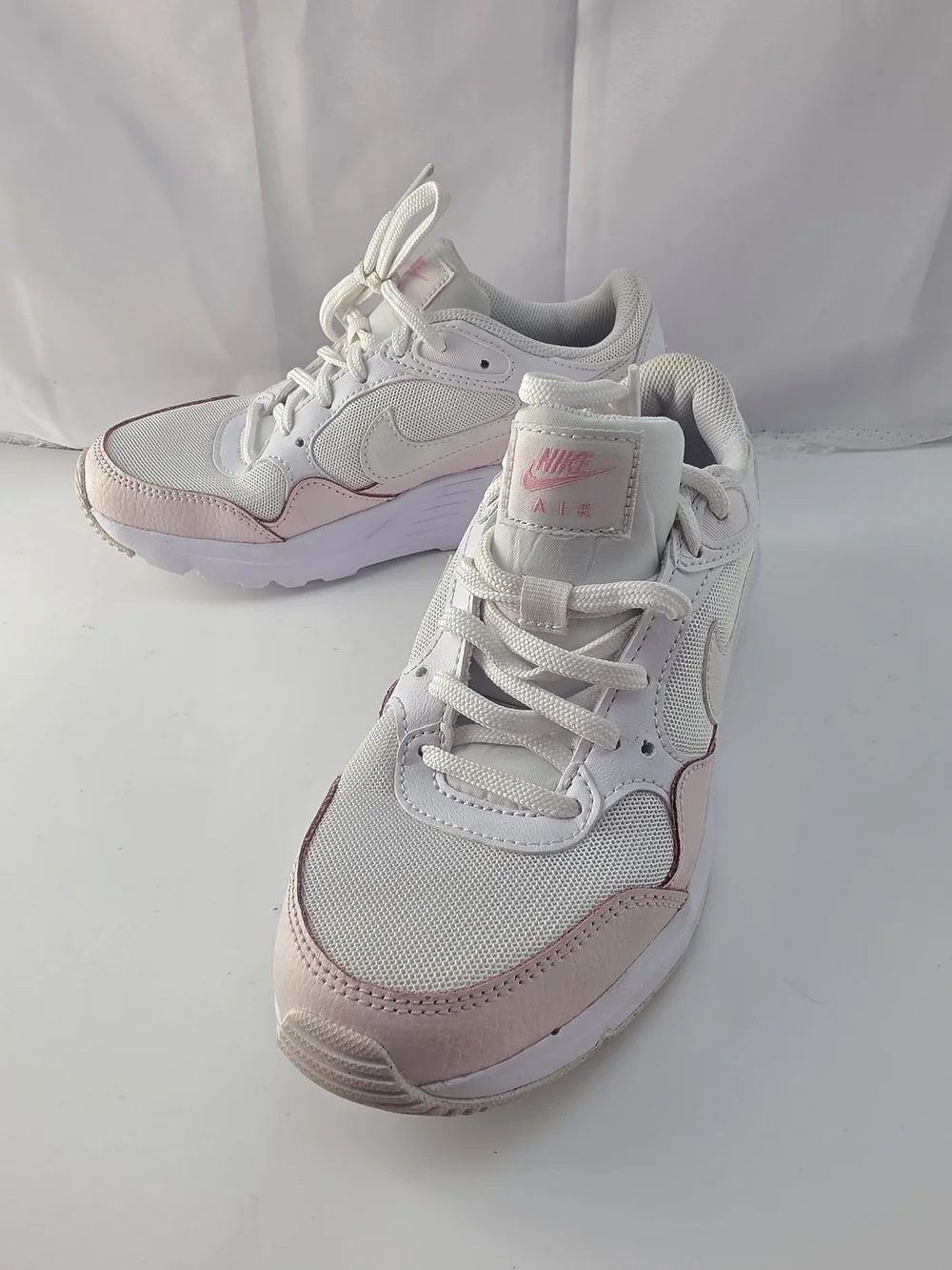 Nike Kids 4y Air Max Czs 5358 115 Pink White Sneakers Athletic Shoes